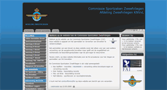 Desktop Screenshot of csz.zweefportaal.nl